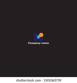 Simple unique logo type for your brand or business. Vector. 
