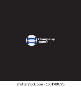 Simple unique logo type for your brand or business. Vector. 