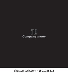 Simple unique logo type for your brand or business. Vector. 