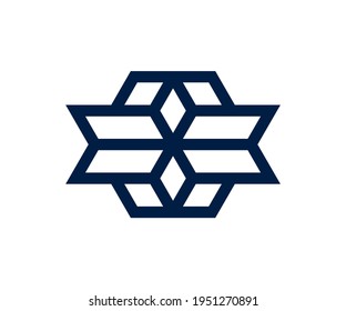 simple, unique, moderen and luxury X letter logo