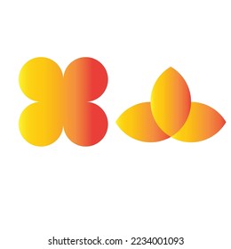 simple , unique ,modern logo and templates illustration