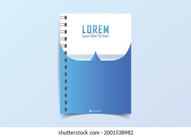 A simple unique notebook cover design for all kind of business and personal purpose usages. This file is easy to edit, modify and customize able. All files are arranged, editable and easy to access.
