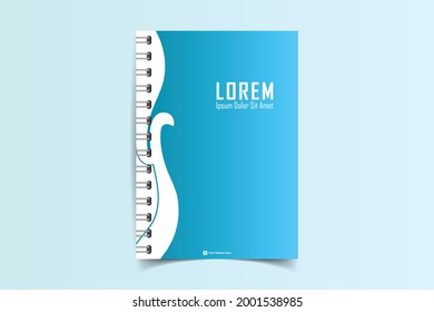A simple unique notebook cover design for all kind of business and personal purpose usages. This file is easy to edit, modify and customize able. All files are arranged, editable and easy to access.