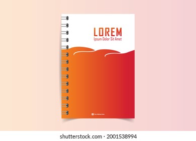 A simple unique notebook cover design for all kind of business and personal purpose usages. This file is easy to edit, modify and customize able. All files are arranged, editable and easy to access.