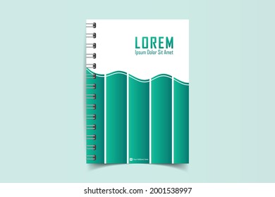 A simple unique notebook cover design for all kind of business and personal purpose usages. This file is easy to edit, modify and customize able. All files are arranged, editable and easy to access.
