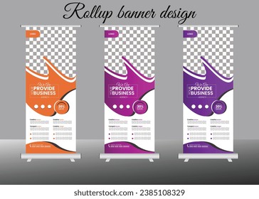 A simple unique Roll up Banner for all kind of business and corporate purpose usages. This banner is easy to edit, modify and customizeable. All files are arranged, editable and easy to access.

