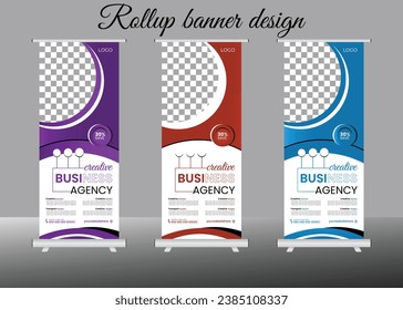 A simple unique Roll up Banner for all kind of business and corporate purpose usages. This banner is easy to edit, modify and customizeable. All files are arranged, editable and easy to access.

