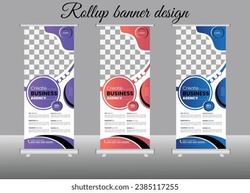 A simple unique Roll up Banner for all kind of business and corporate purpose usages. This banner is easy to edit, modify and customizeable. All files are arranged, editable and easy to access.
