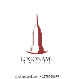 Simple and unique skyscraper or building tower image graphic icon logo design abstract concept vector stock. can be used as an estate or architect or property.