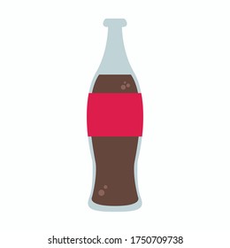 Simple Unique Soda Bottle  Icon Symbol Logo For Business Industry Vector Isolated