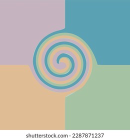 Simple Unique symbol Abstract Pattern vector template