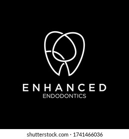 Simple and unique tooth or teeth and letter or word EE font image graphic icon logo design abstract concept vector stock. Can be used in conjunction with health or dental