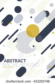 Simple universal geometric design of parallel lines in blue, white colors. Perfect  background on poster for book cover magazine layout and other backdrops