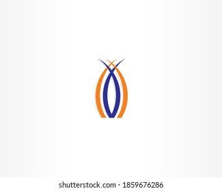 Simple universal logo design icon