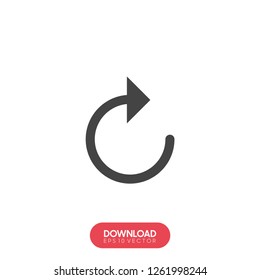 simple update icon - Illustration