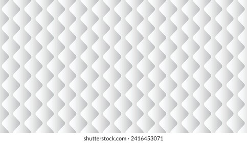 Simple upholstery quilted background. White leather texture sofa backdrop. Seamless texture upholstery quilted background