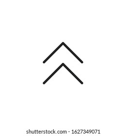 Simple upload line icon. Stroke pictogram. Vector illustration isolated on a white background. Premium quality symbol. Vector sign for mobile app and web sites.
