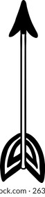 Simple upward arrow representing progress, achievement, and forward movement towards goals and objectives, symbolizing success and direction
