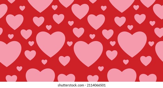 
simple valentine background with heart silhouette