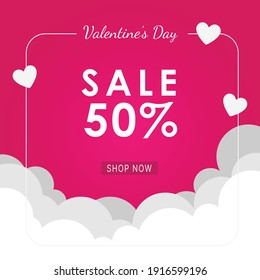  Simple Valentine's Day Sale Template