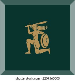 einfaches Logo für das Zeichen oder Symbol