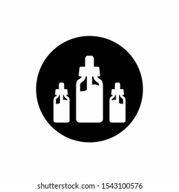 simple vaping design vector logo