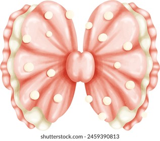 Simple and various pink cute bows