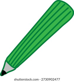 Passatempo com lápis de arte vetorial simples