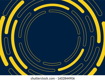 Simple vector background design with abstract circle pattern theme