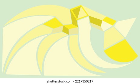 Simple vector background with geometric abstract patterns. Geometric background in low color range. Vector background, different shapes.