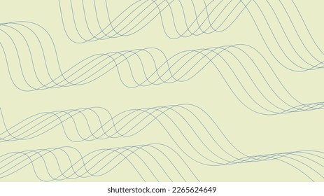 Simple vector background. Light pastel background with blue connecting lines. Wavy lines, group. Background, presentation, web, app, flyer, newsletter.