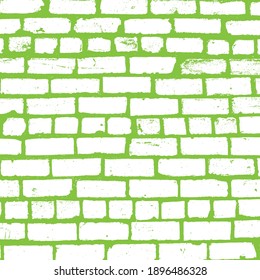 Simple vector background of old brickwork design