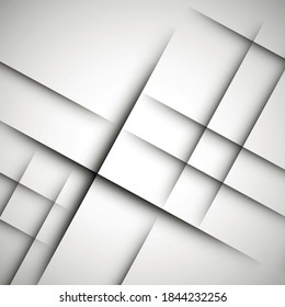 Simple vector background of straight gray lines