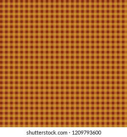 A Simple Vector Background of Yellow and Brown Plaid