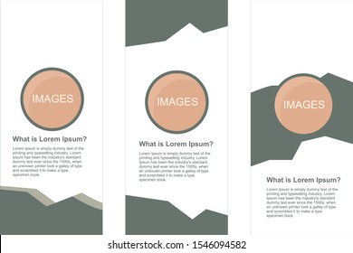 Simple vector banner for business and poster needs