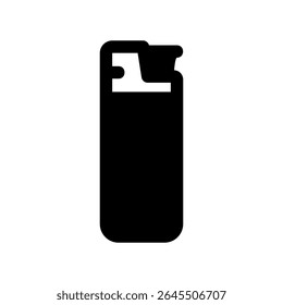 Simple vector black icon lighter