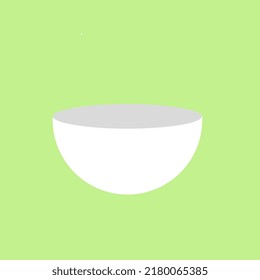 Simple vector of bowl. suitable for mobile needs.