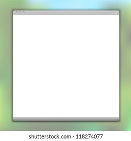 Simple Vector Browser Window