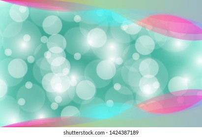 simple vector of bubble abstract background template with modern design, beauty and elegant with gradient colors and colorful, eps 10.