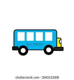 Simple vector de los autobuses. Vector de icono de bus. Idóneo para muchos fines.