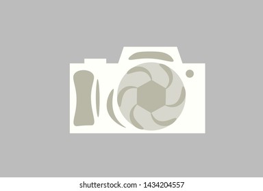 A simple vector camera icon symbol.