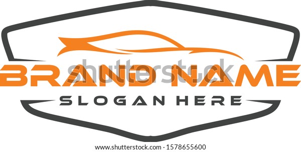 Simple vector car repair shop\
logo