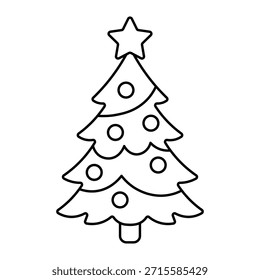Simple vector Christmas Tree