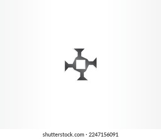concepto de diseño del logotipo de la marca de la marca de vector simple
