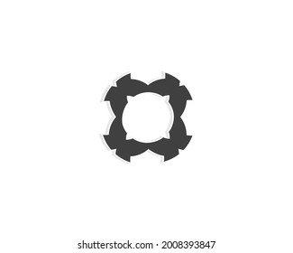 icono de diseño del logotipo de la compañía de vectores simples