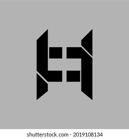 simple vector company logo design