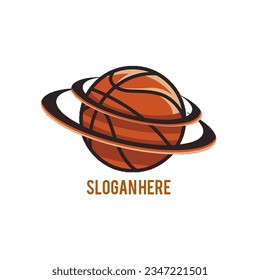a simple vector depicting a basketball. This vector is suitable for various needs