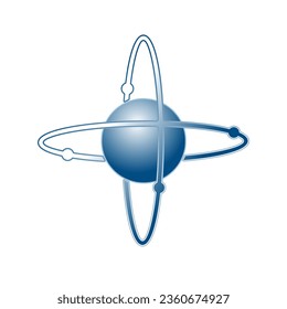 A simple vector to describe the atomic particles of a particular substance