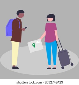 Simple vector design, About business trip, vacation and others