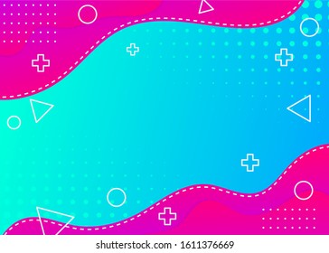 Simple vector design background with an abstract geometric theme